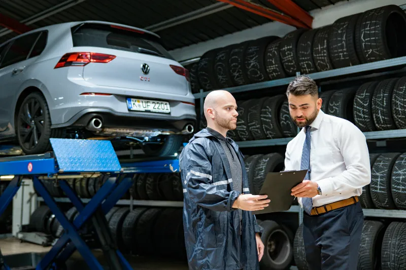 UNFALL§FIX Begutachtung in der Werkstatt