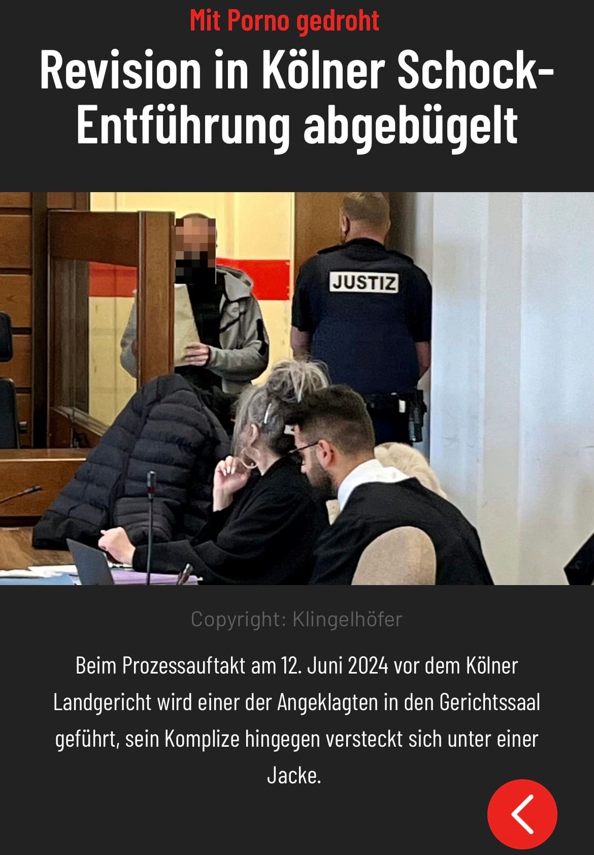Revision in Kölner Schock-Entführung